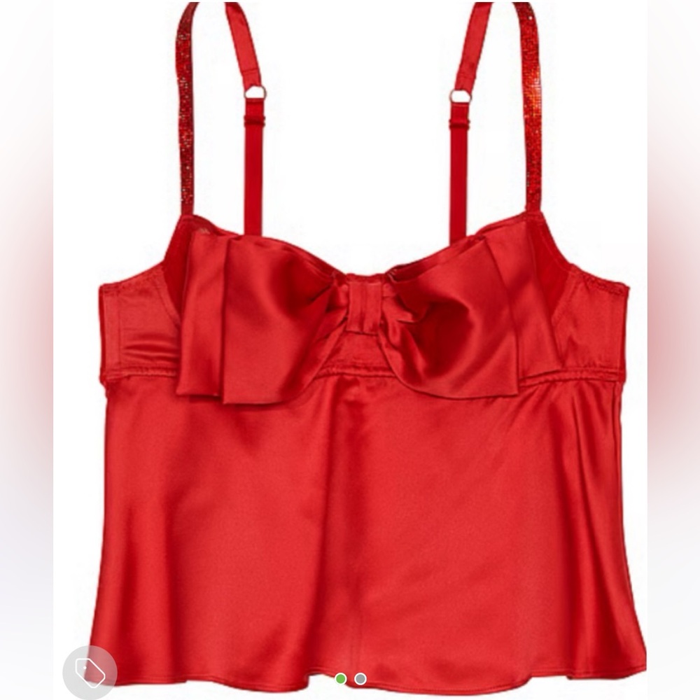 Victoria's Secret Red Sleeveless Camisole Bustier